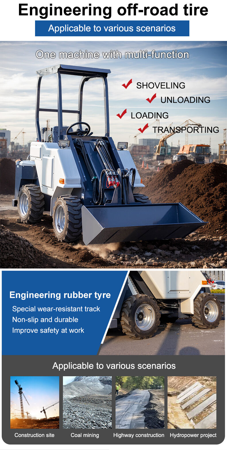 HT-L28 Mini Wheeled Loader