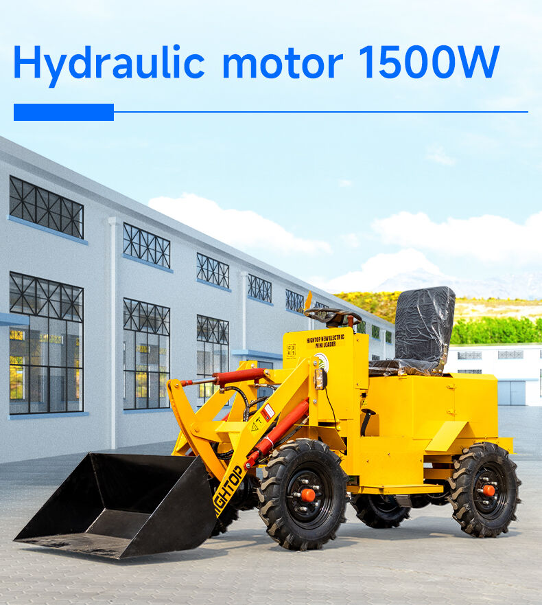 HTEL12 Electric Small Wheel Loader
