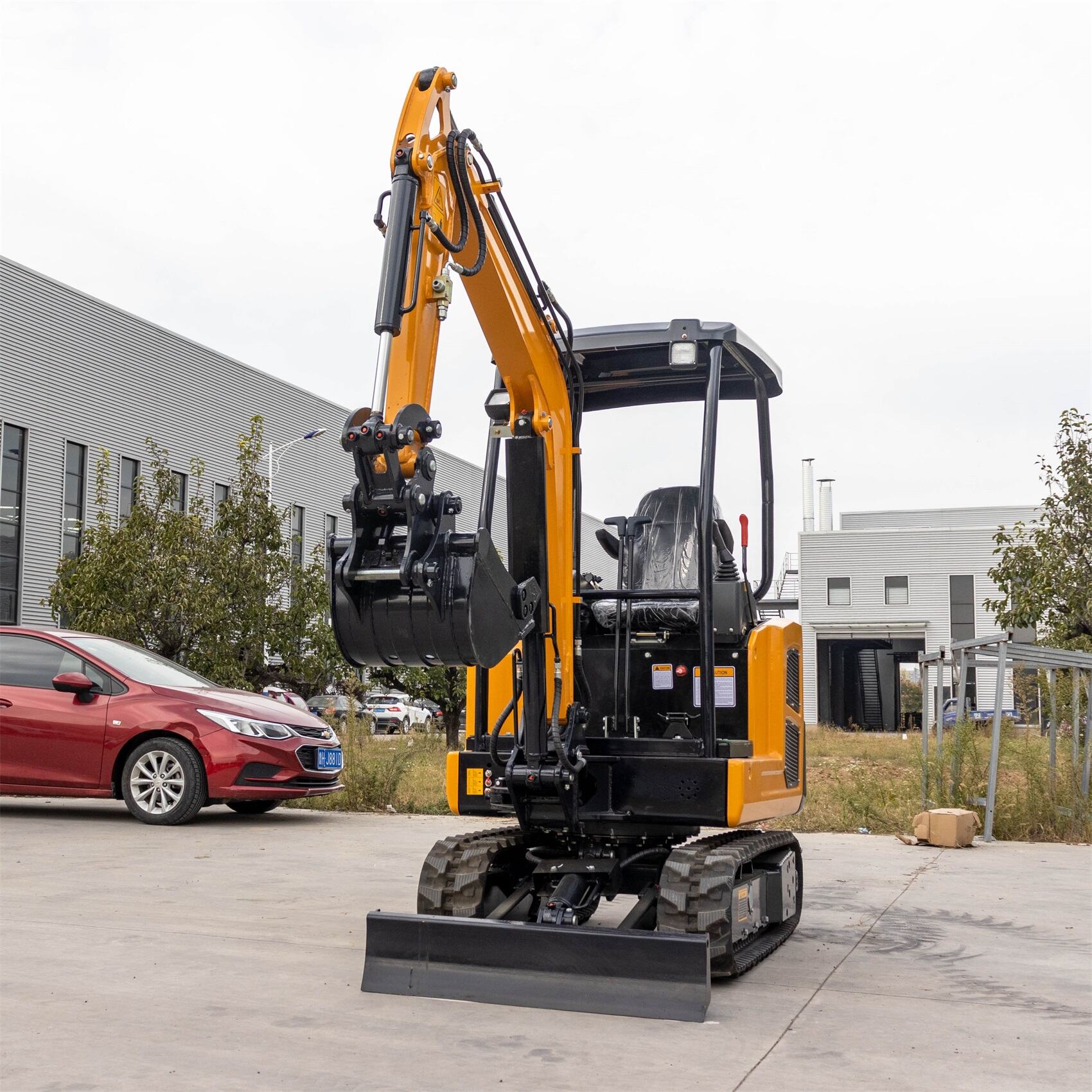 Kompaktes Design für enge Räume