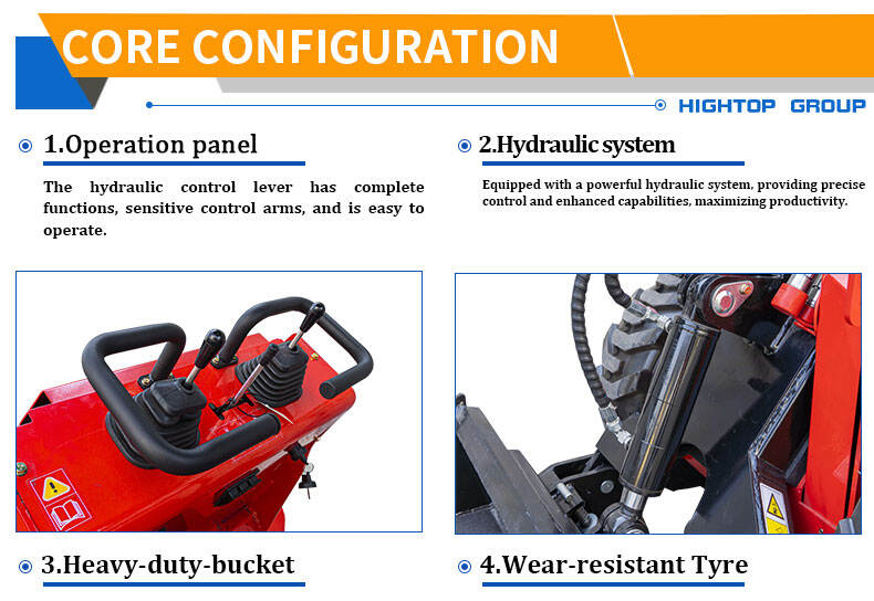 HTSL390 Mini Skid Steer Loader