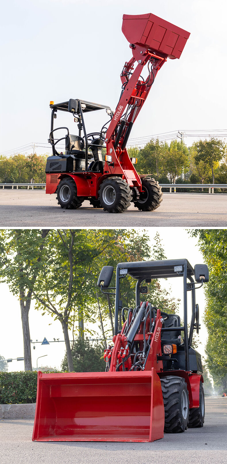 HTDL06 Wheel Electric Loader