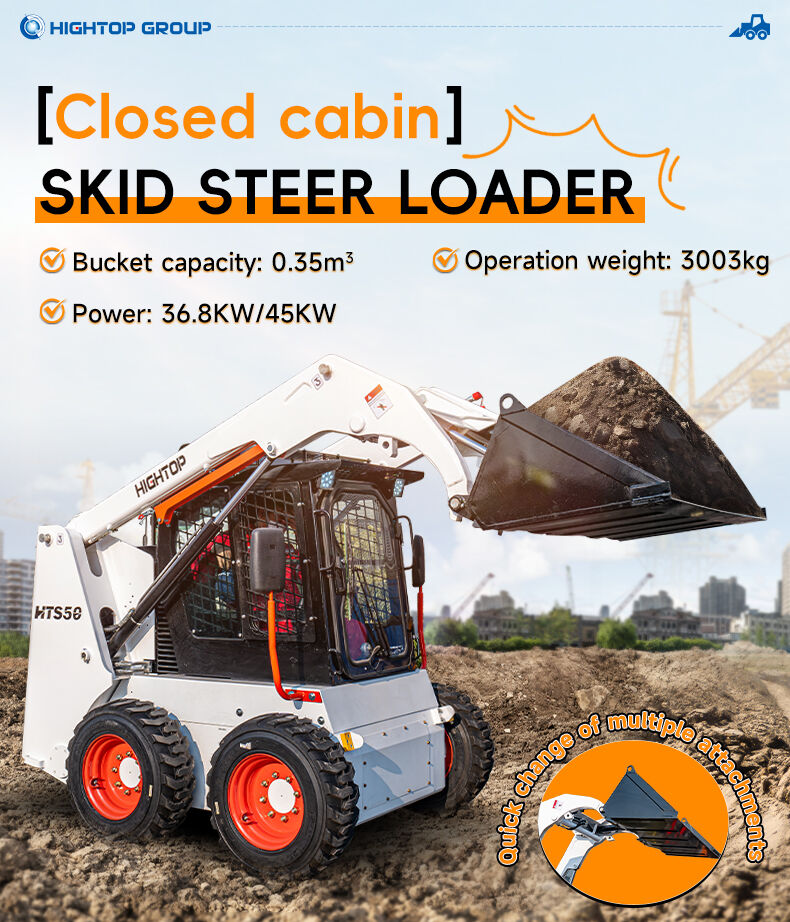 HTS50 Mini Skid Steer Loader