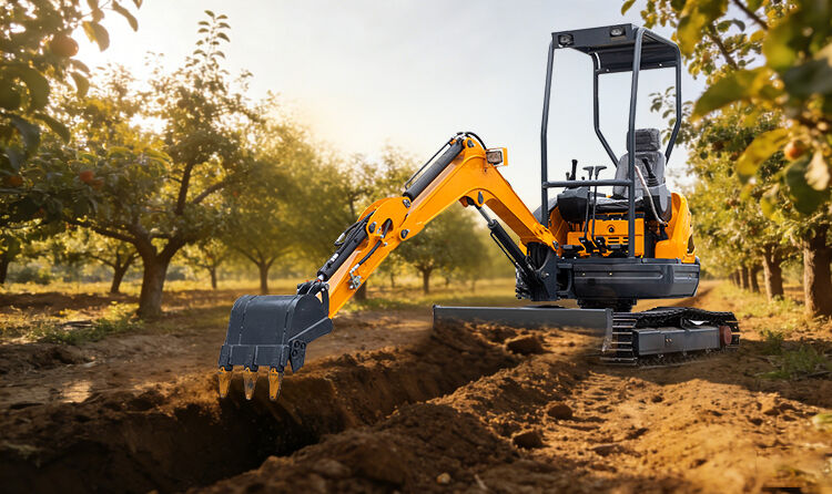 ht25 mini garden excavator-4