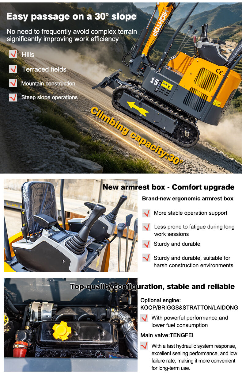 HT15 Mini Excavator