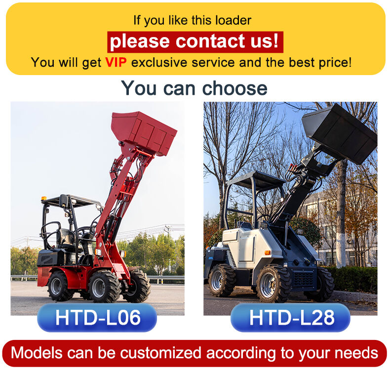 HT-L28 Mini Wheeled Loader