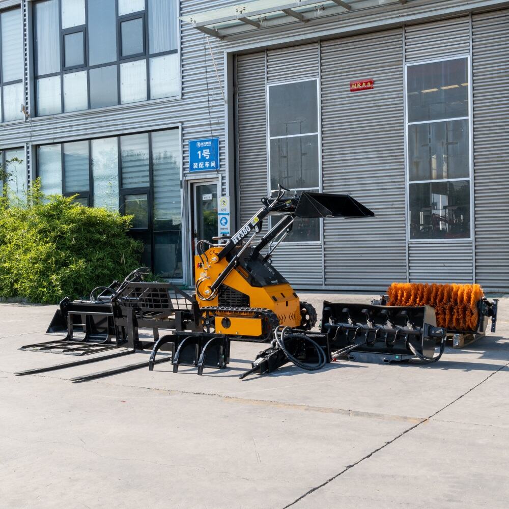 Neprekosljiva zmogljivost in večnamenskost graderjev za skid loader