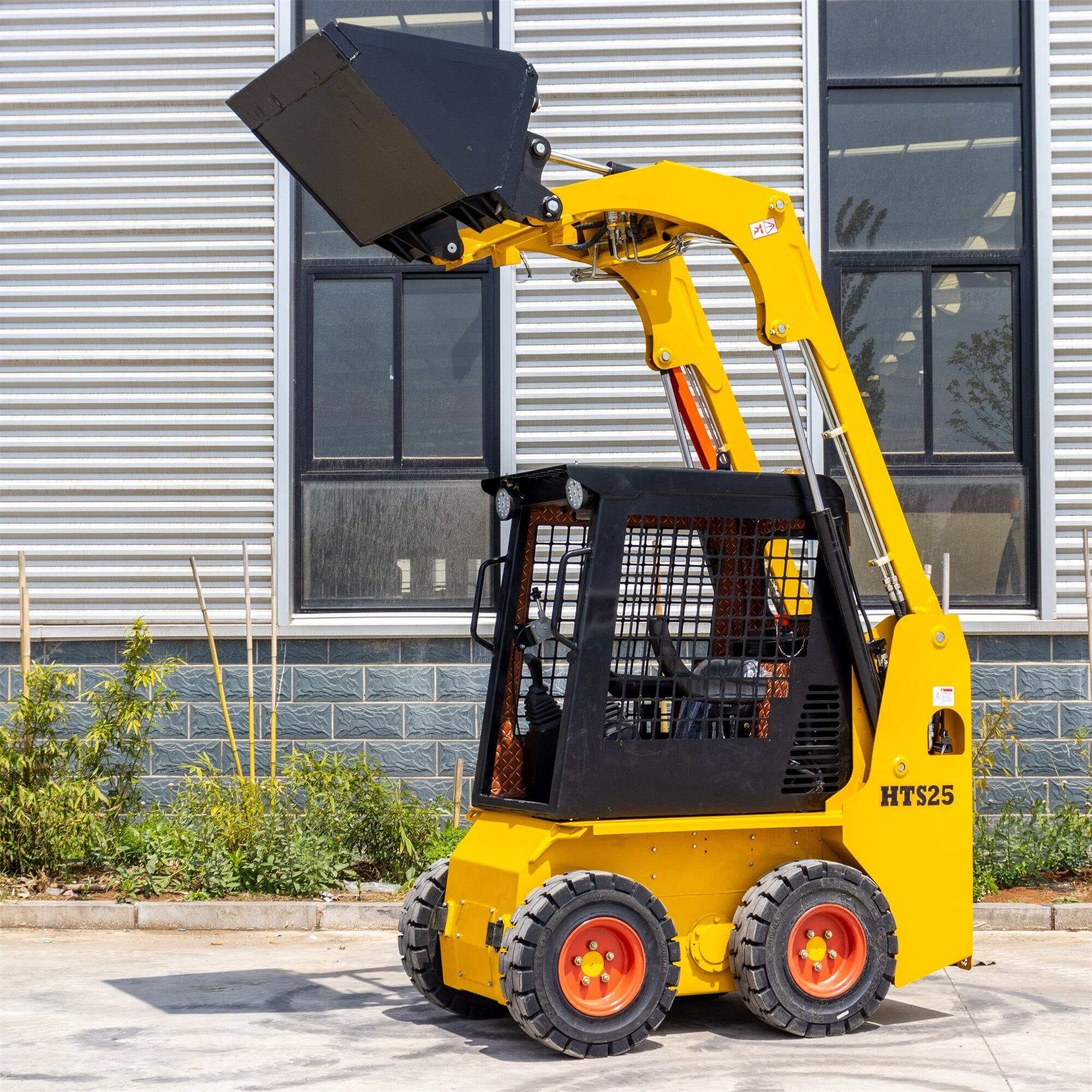 HTS25 Hydraulic Control Crawler Skid Steer Loader