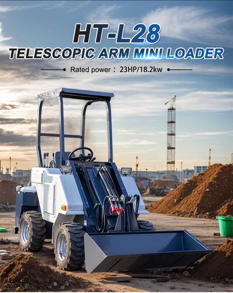HT-L28 Mini Wheeled Loader