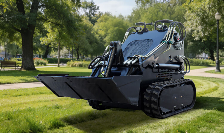 ht380 mini skid steer loader with 015m3 bucket capacity543-6