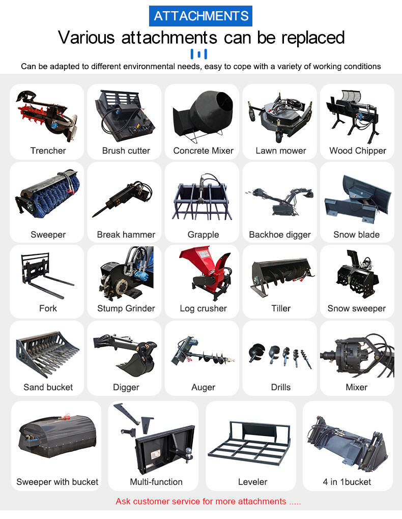HTSL390 Mini Skid Steer Loader