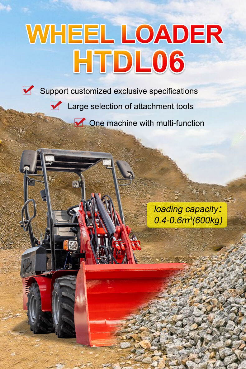 HTDL06 Wheel Electric Loader