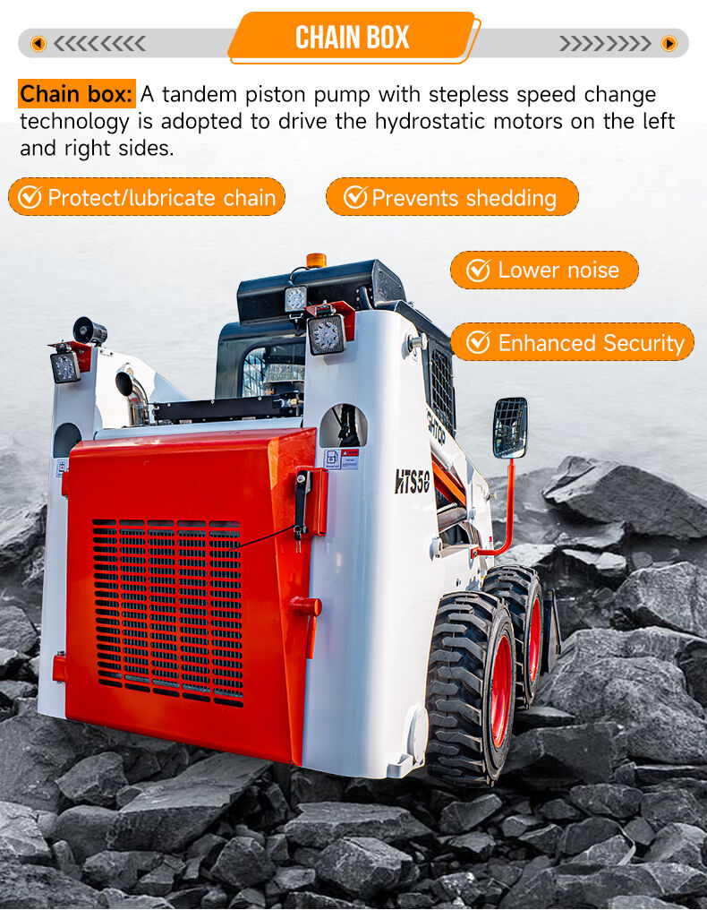 HTS50 Mini Skid Steer Loader