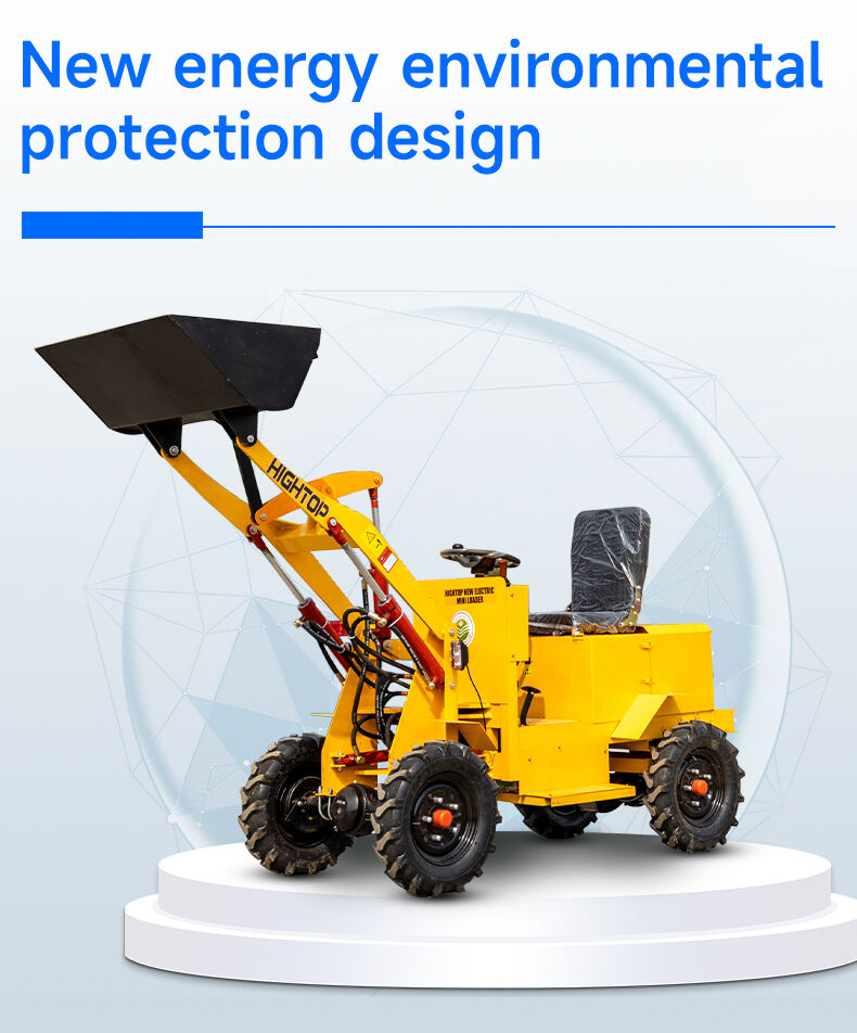 HTEL12 Electric Small Wheel Loader