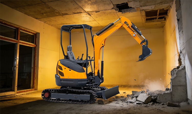 ht25 mini garden excavator-5