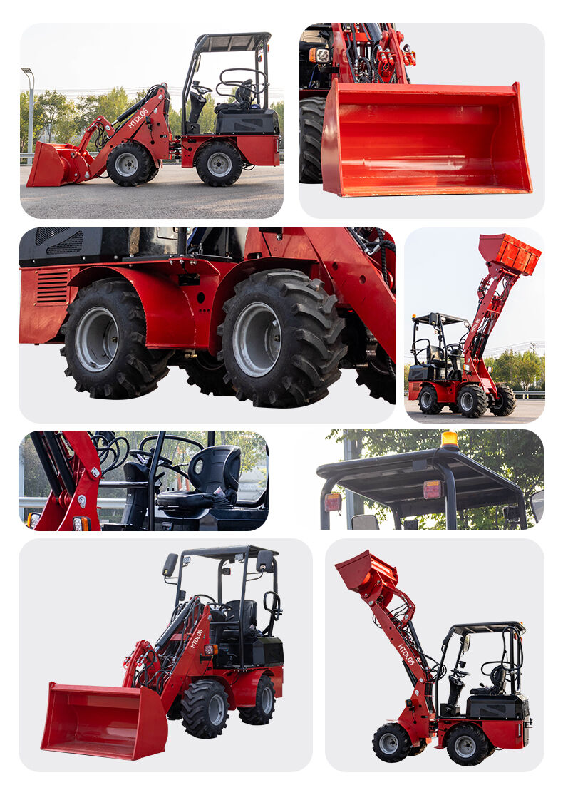HTDL06 Wheel Electric Loader