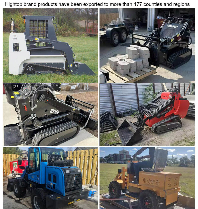 HTSL390 Mini Skid Steer Loader