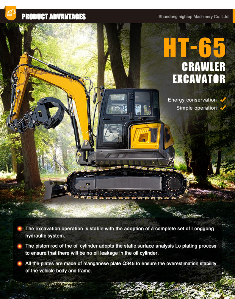 HT65 Mini Excavator