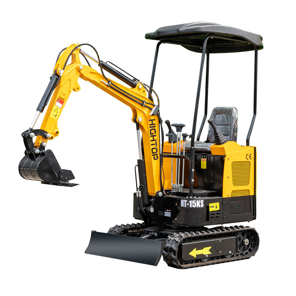 하이탑 미니 굴삭기의 뛰어난 성능과 신뢰성