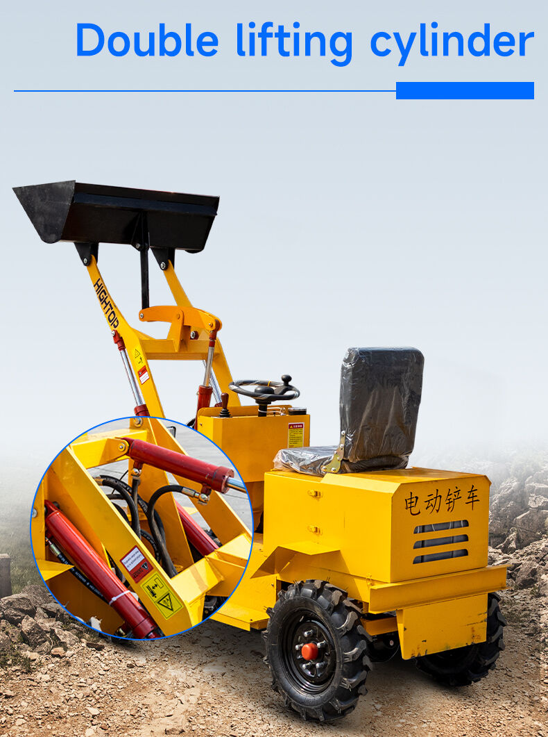 HTEL12 Electric Small Wheel Loader