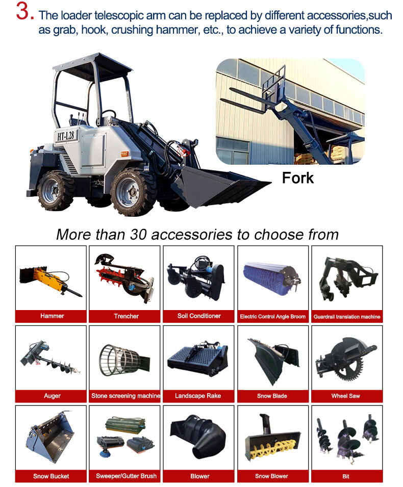 HT-L28 Mini Wheel Loader