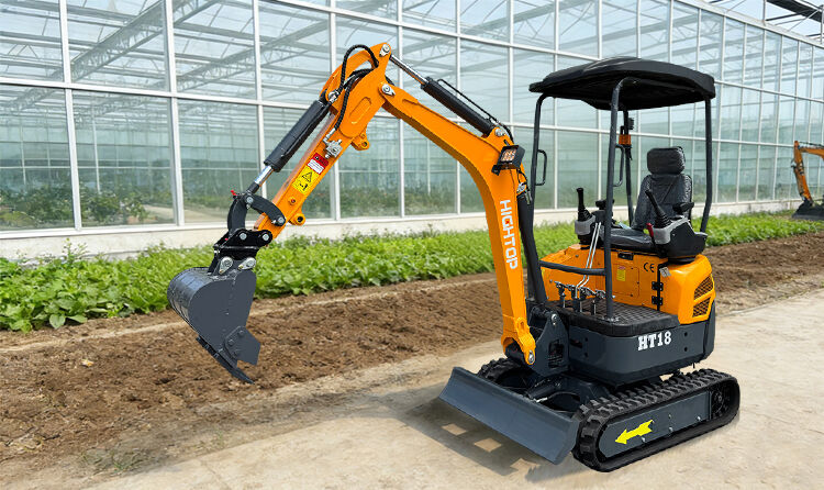ht18 mini hydraulic tracked excavator-6