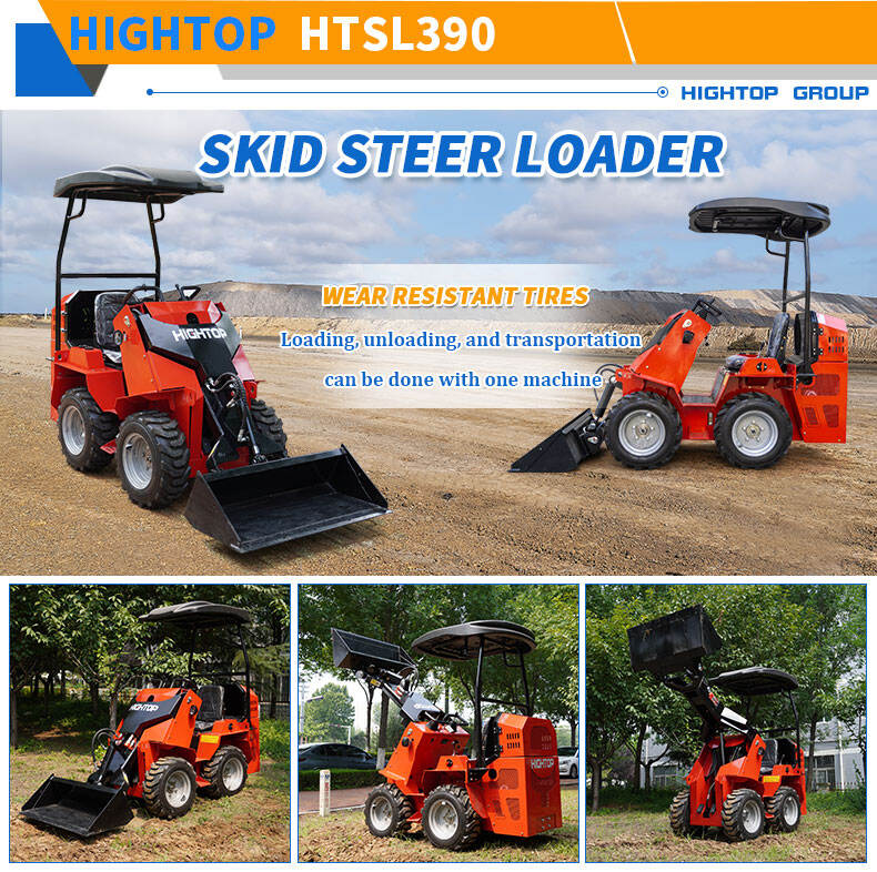 HTSL390 Mini Skid Steer Loader