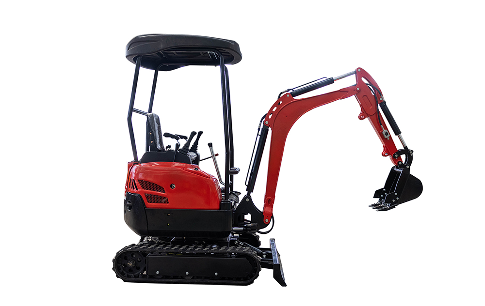 ht18 mini hydraulic tracked excavator-1