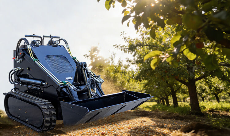 ht380 mini skid steer loader with 015m3 bucket capacity543-5