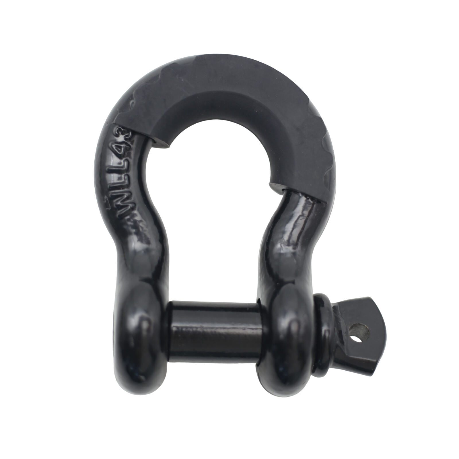 3/4 Inch Black Bow Shackle With Bolt