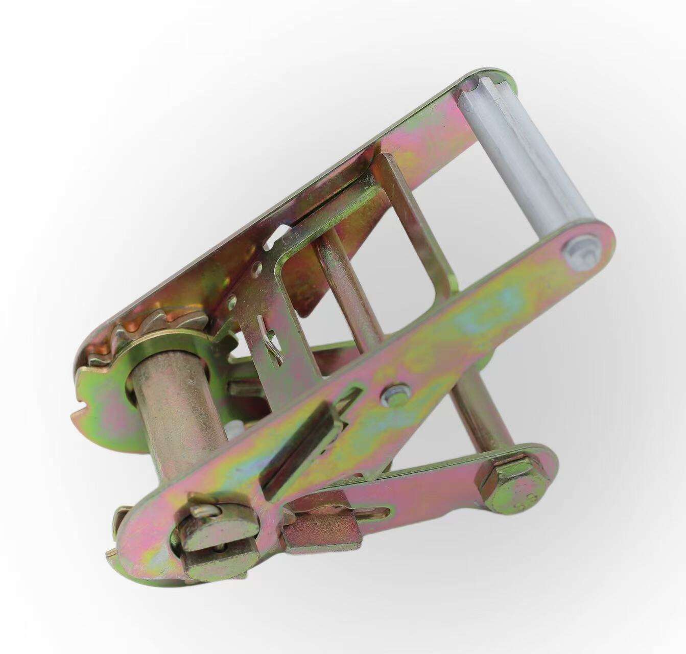 kait Kerek 2'' dengan Pegangan Aluminium Lurus Pendek