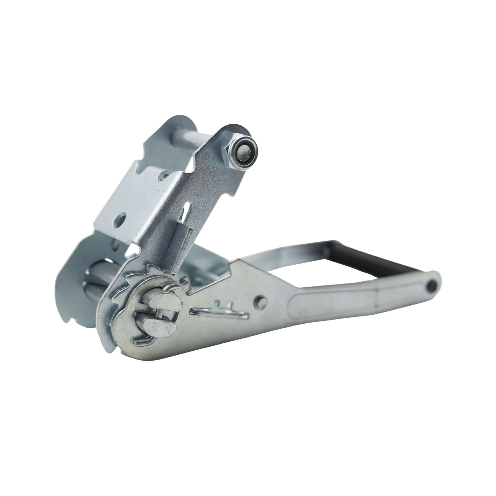 2-Inch White Zinc Plastic Ratchet Buckle