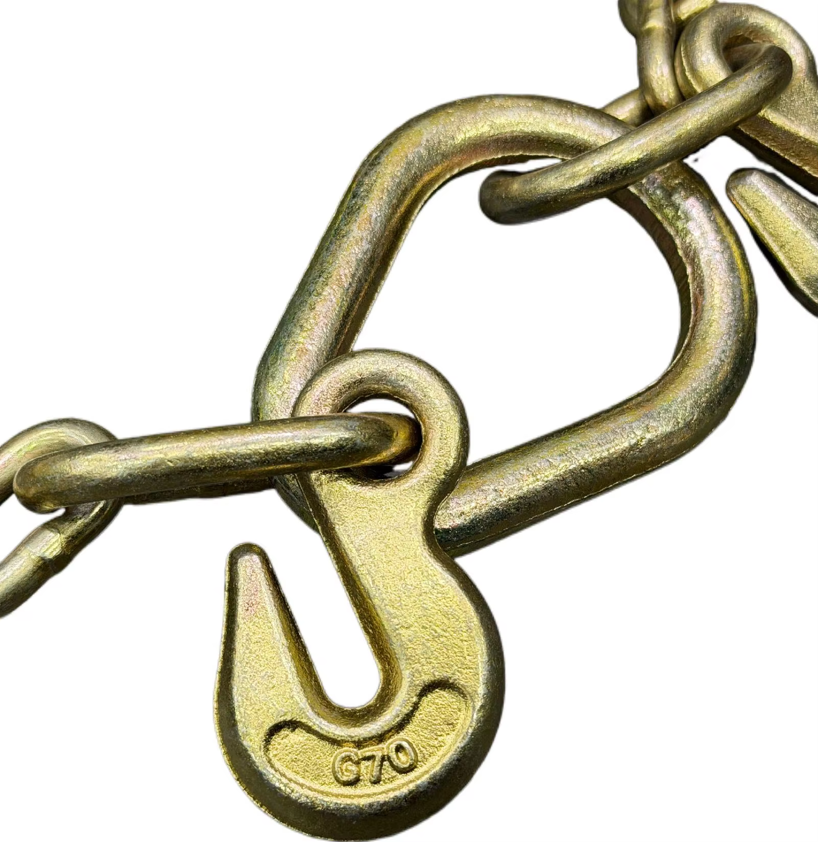 product heavy duty galvanized alloy steel g70 v chain with 8 j hook  combo hook-1