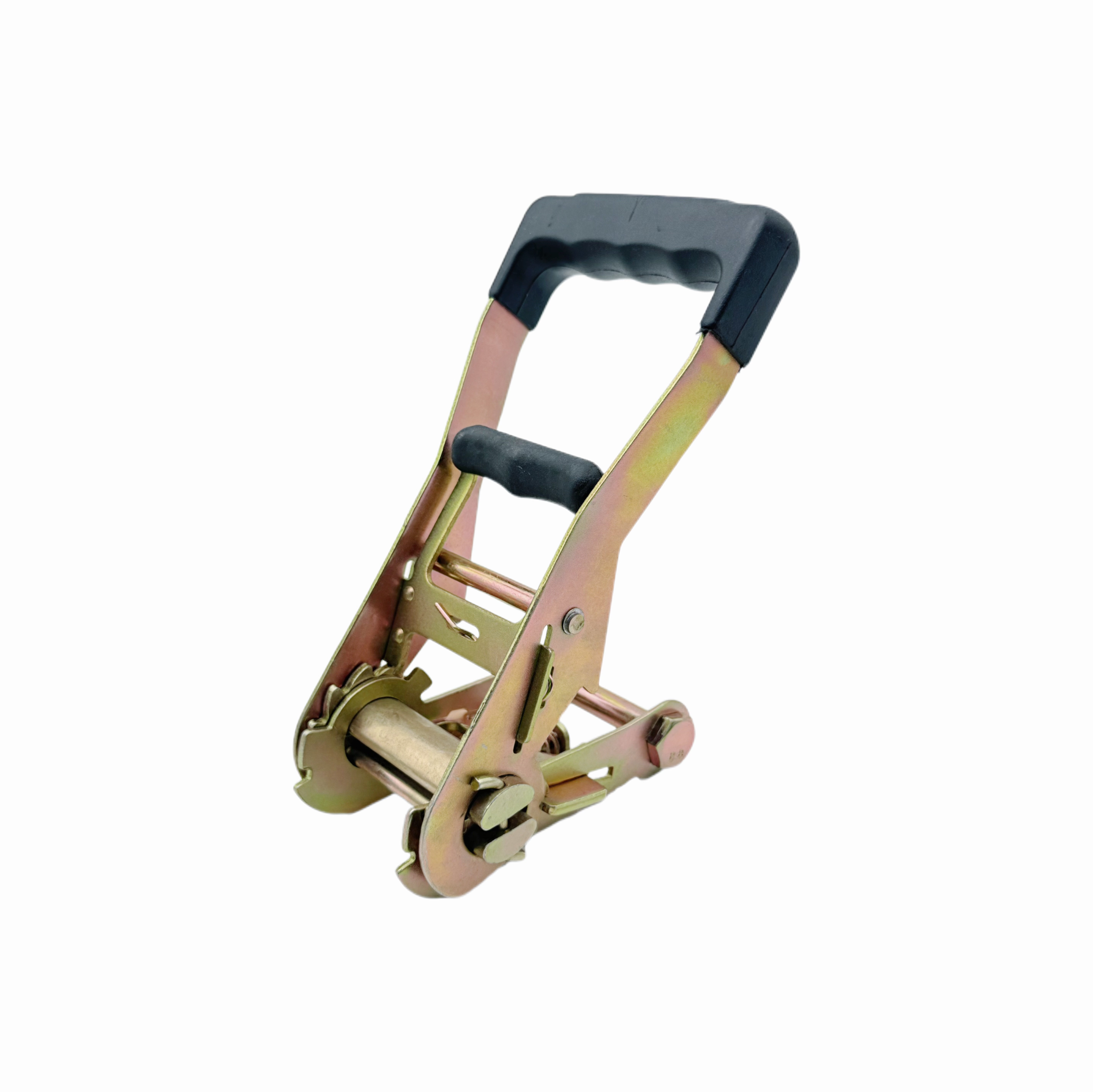 2'' 5,000kg Ratchet Buckle with Rubber Fingerprint Handle