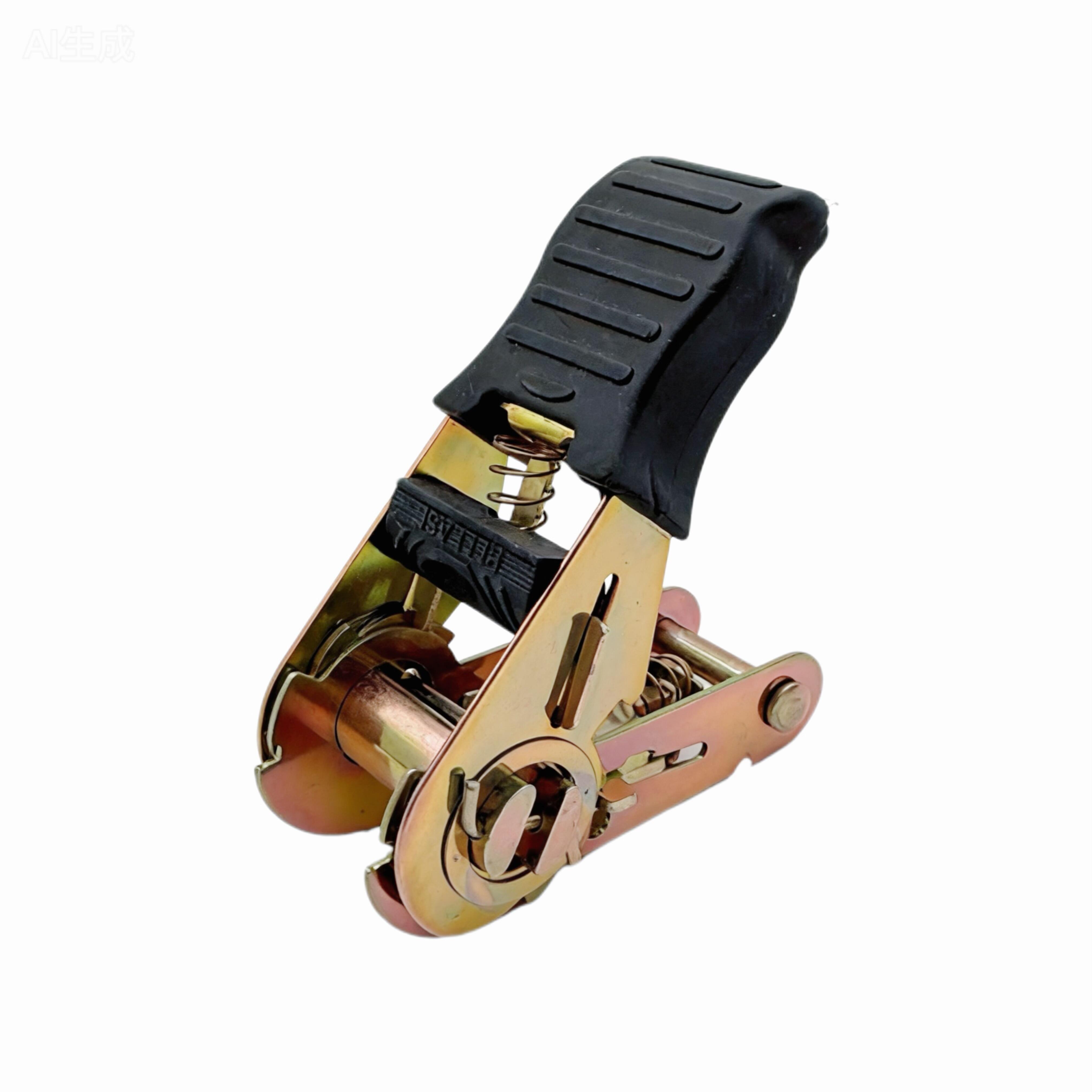 1'' 800kg Rtachet Buckle Rubber Handle