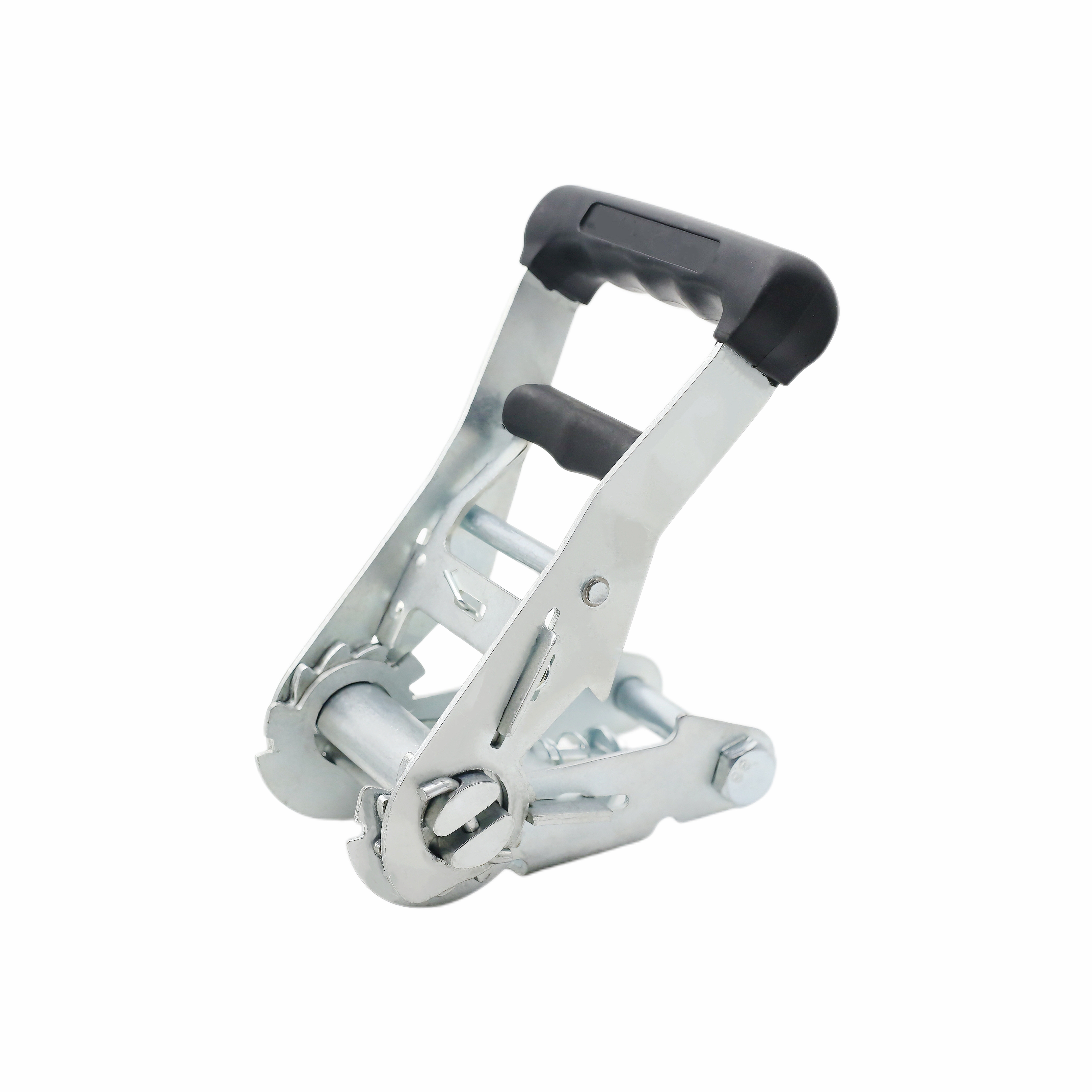 2'' 5T 196mm Ratchet Buckle Rubber Handle