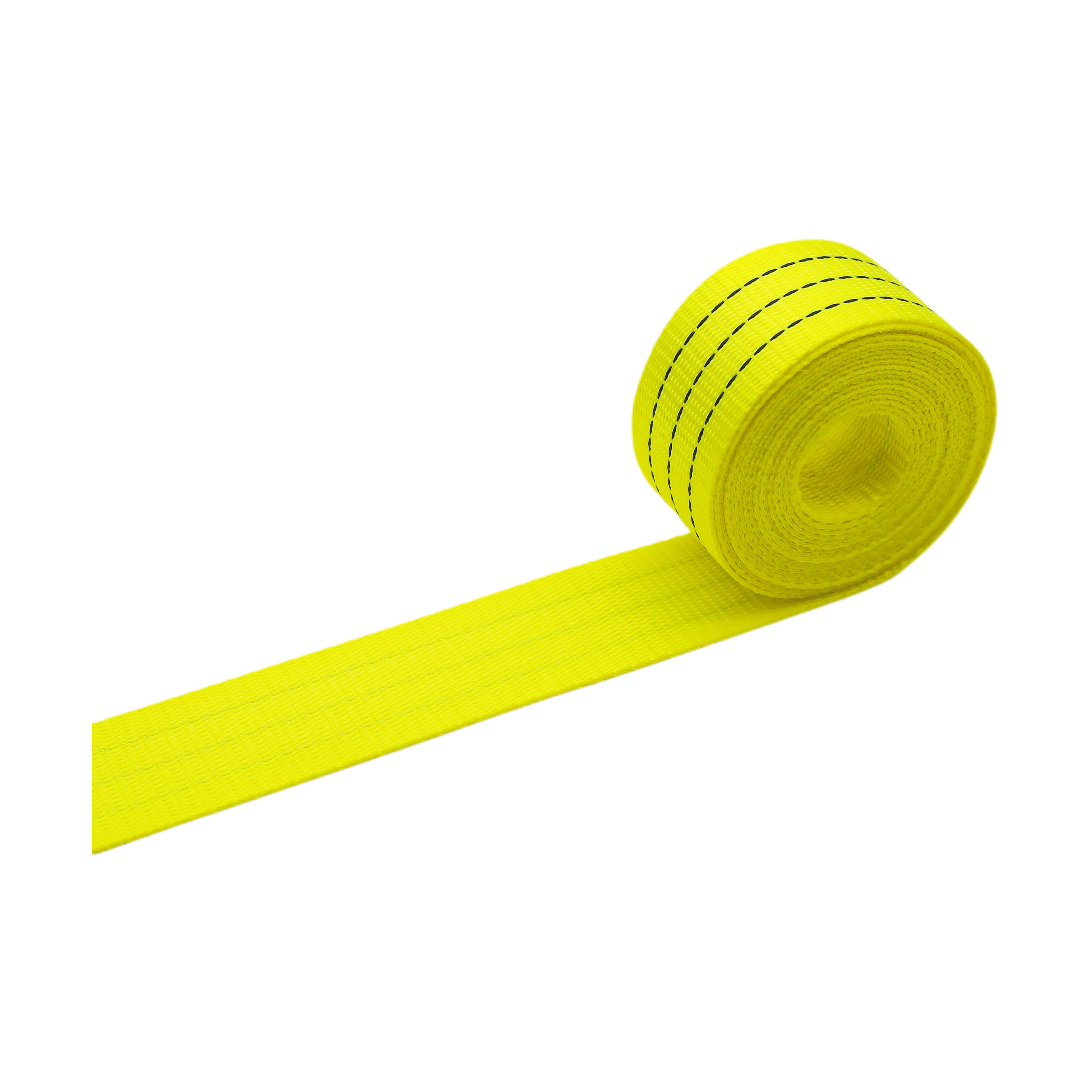 50mm 3T Yellow Polyester Webbing