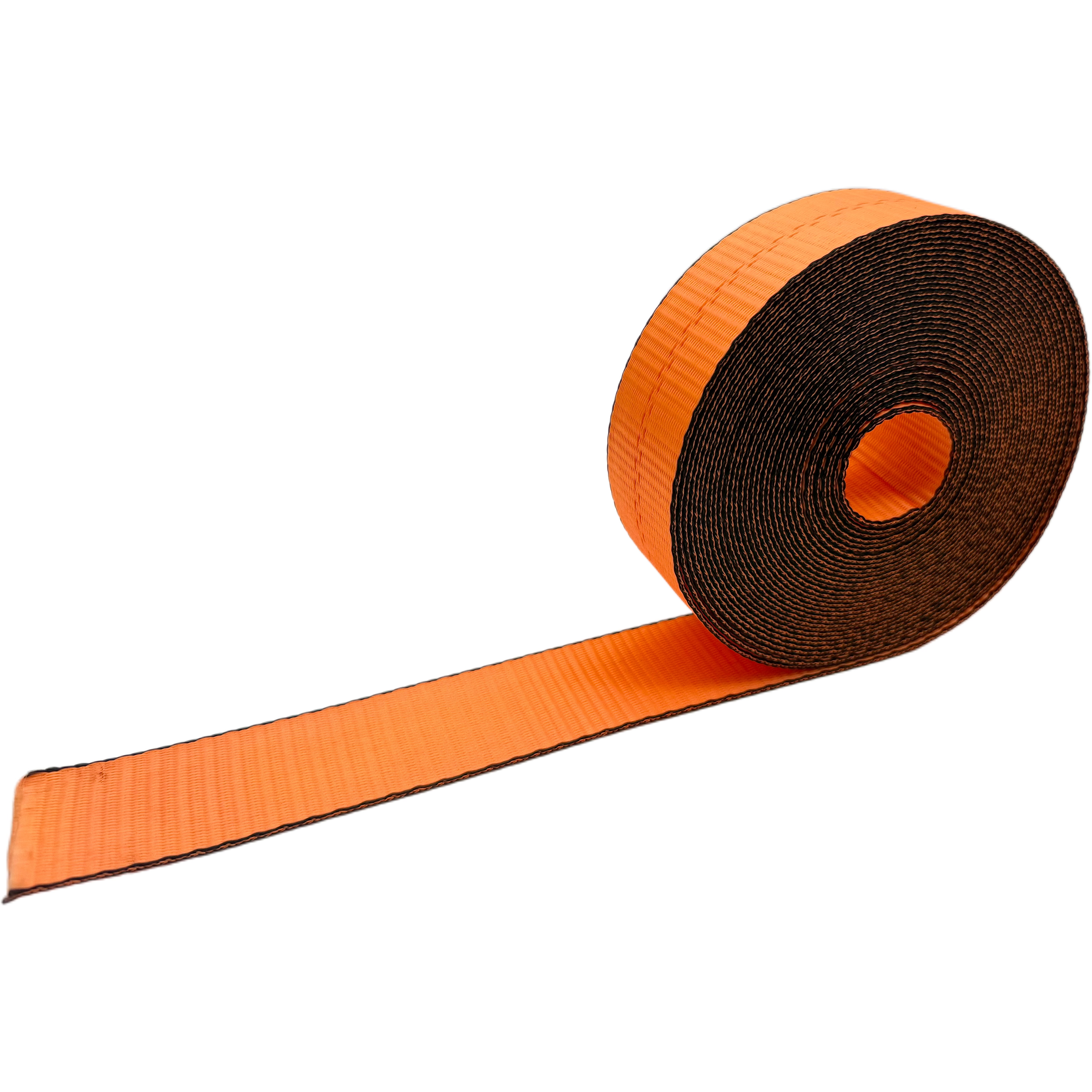 50mm Orange Polyester Webbing 11,000lbs