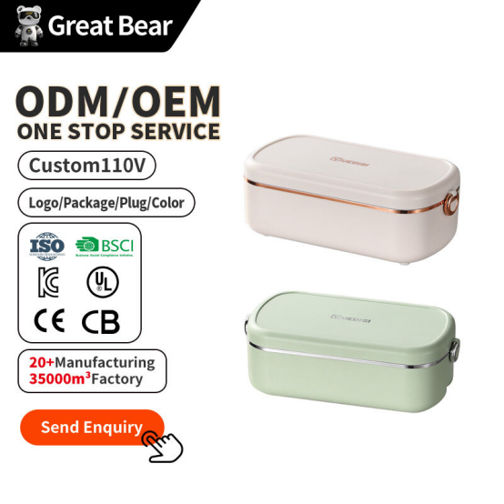 كيف يضمن علبة الغداء الكهربائية المحمولة من Greatbear-Home عدم التسرب؟