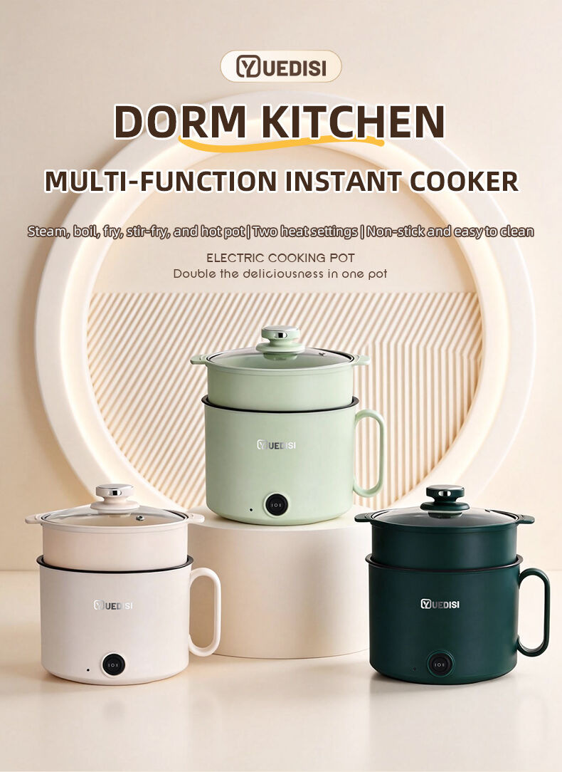 Great Bear Hot Selling Electric Pan Cooker Fast Heating Non-stick Electric Cooking Pot Multi Functional Electric Cook Pot