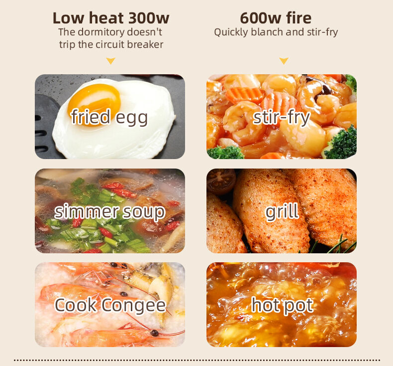 Great Bear Hot Selling Electric Pan Cooker Fast Heating Non-stick Electric Cooking Pot Multi Functional Electric Cook Pot