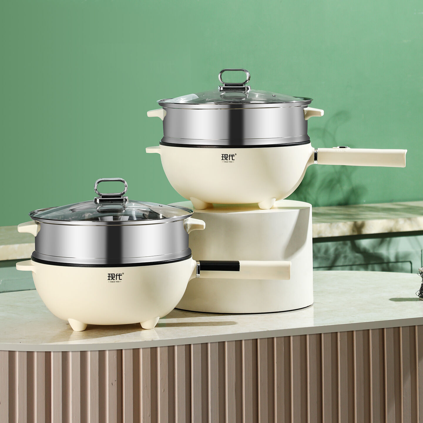 تصميم طهي مبتكر مزدوج