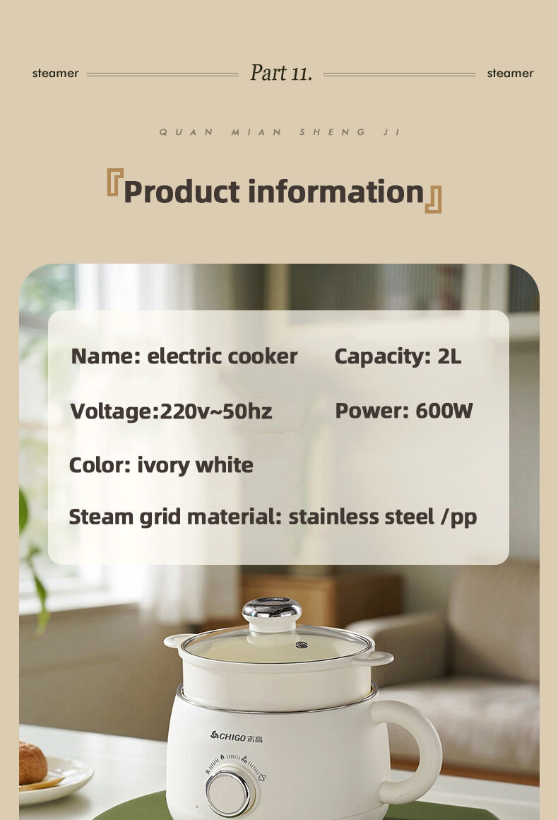 great bear high quality 600w electric cooking pot fast cooking18l non stick mini electric hotpot cooking pot-3