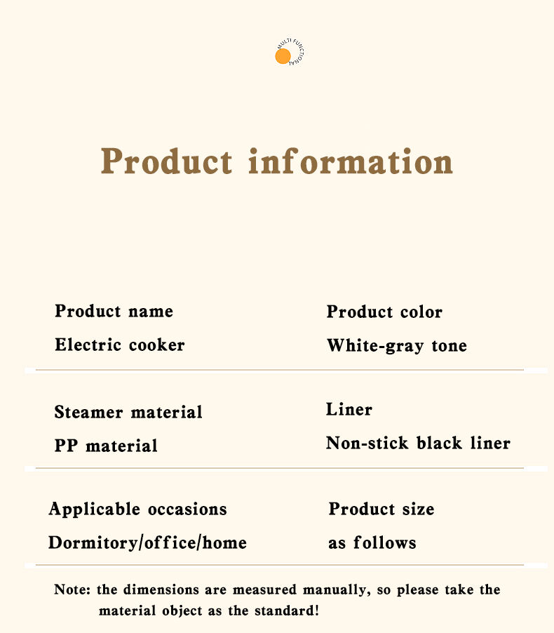 Modern Striped Electric Cooking Pot