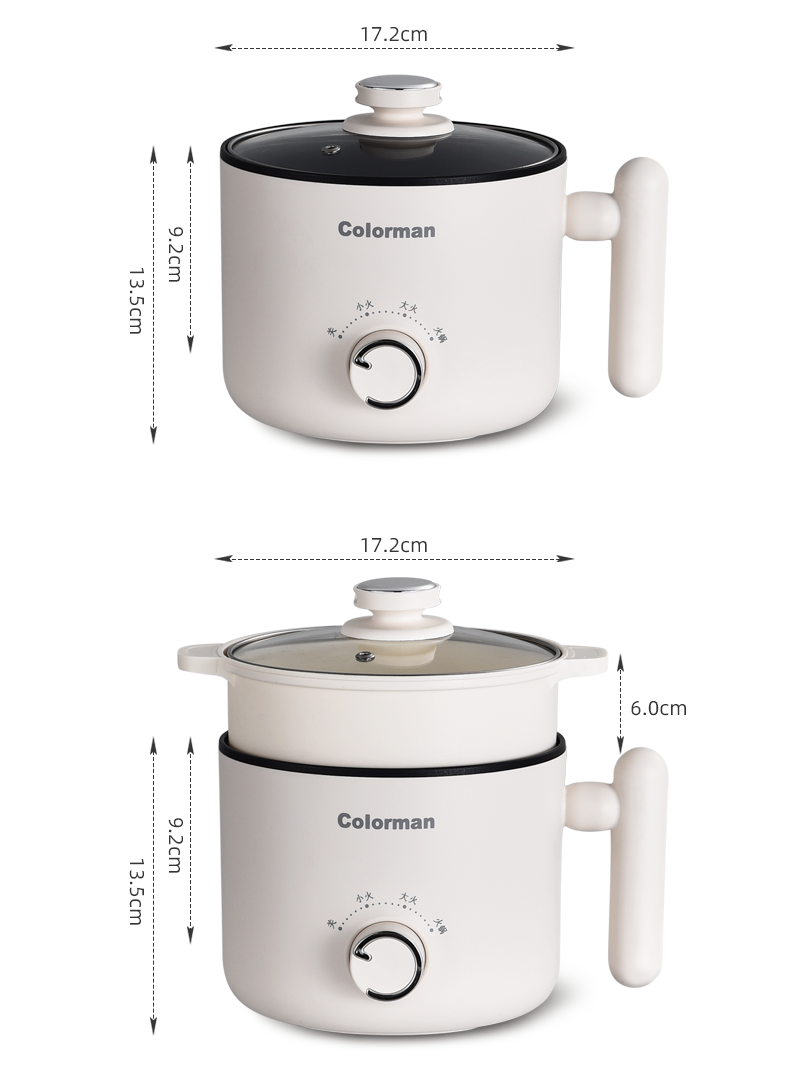 great bear 15l 600w intelligent electric cooking pot titanium non stick coating commercial nonstick electric skillet-3