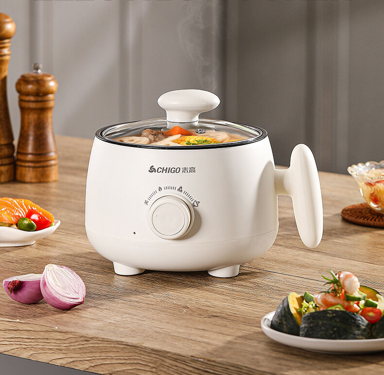 great bear high quality 600w electric cooking pot fast cooking18l non stick mini electric hotpot cooking pot-10