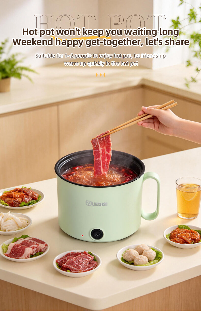 Great Bear Hot Selling Electric Pan Cooker Fast Heating Non-stick Electric Cooking Pot Multi Functional Electric Cook Pot5
