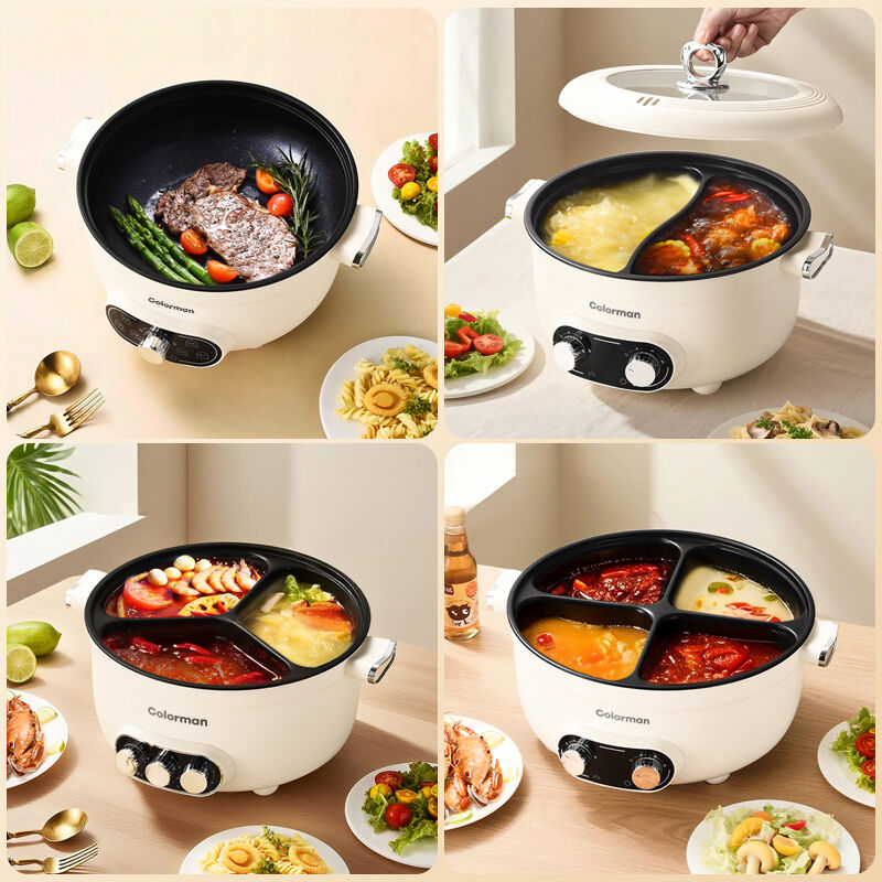 Multi-Flavor Electric Hot Pot