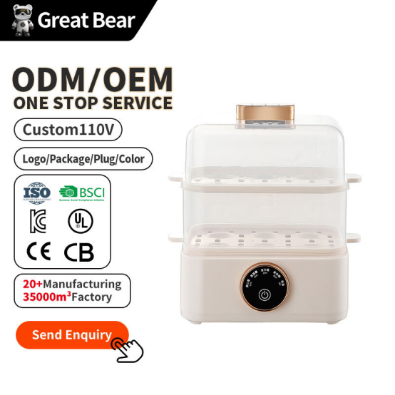 Jinsi Ya Kuagua Kioo Cha Mayai Cha Umeme Cha Kifupi Cha Mabaki Mbili? Tafadhali Tambua Greatbear-Home.