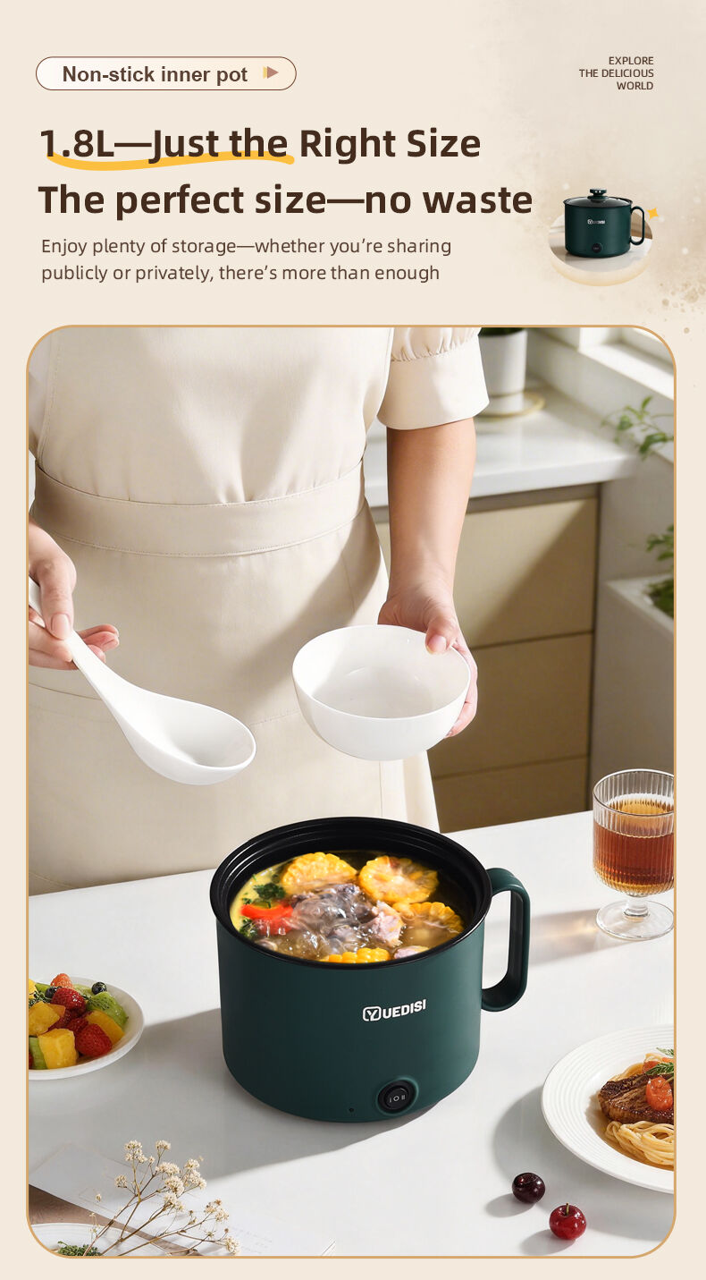 Great Bear Hot Selling Electric Pan Cooker Fast Heating Non-stick Electric Cooking Pot Multi Functional Electric Cook Pot