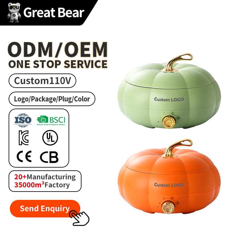5L Starry Fun Pumpkin Electric Hot Pot